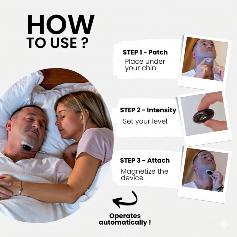 NeuroAir™ | Smart Anti-Snoring Neurostimulation Device – NERVEX